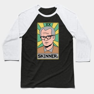 BF Skinner Tarot Card - Behavioral Psychology - Applied Behavior Analysis Reinforcement Baseball T-Shirt